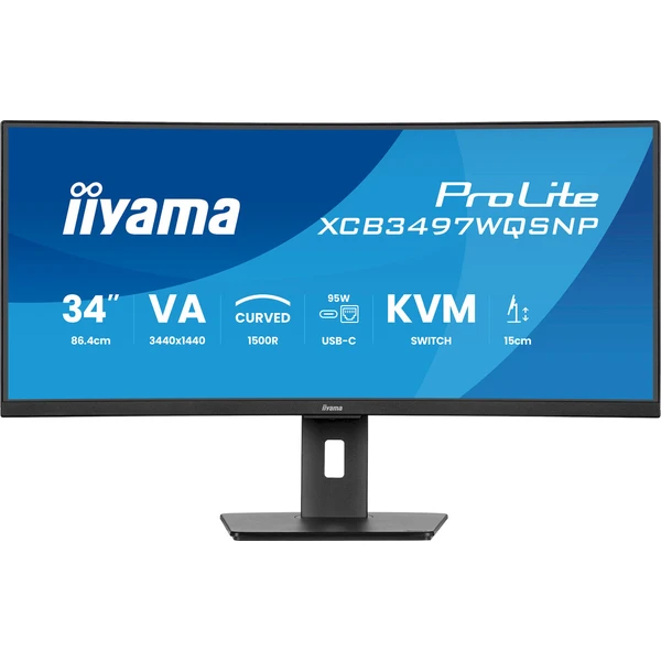 iiyama ProLite XCB3497WQSNP-B1 monitor 34" - Monitory - Hlavný obrázok