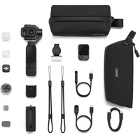 DJI Osmo Pocket 4P Vlog Combo čierna - Kamery