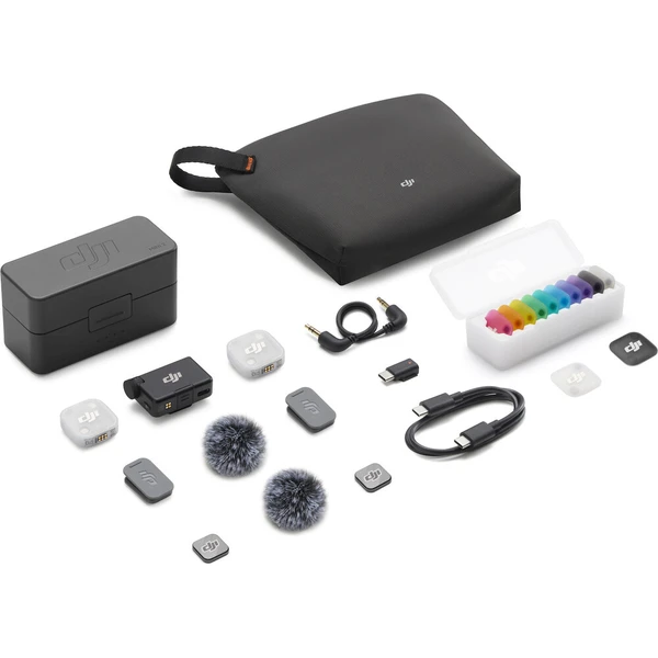 DJI Mic Mini 2 (2 TX + 1 RX + nabíjacie puzdro) - Mikrofóny - Obrázok d_8fcb1d34dbb14d1eb6673e3e799a669b