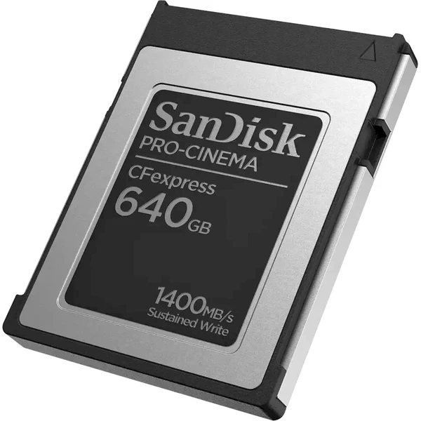 SanDisk CFexpress karta 640GB PRO-CINEMA Typ B - Pamäťové karty - Obrázok d_90059900591a4df9bd77bec5b576ab1a