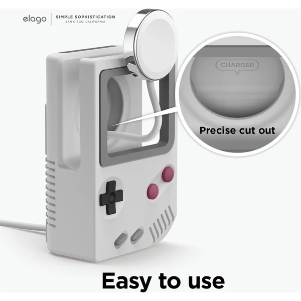ELAGO W5 Retro stojan pre Apple Watch Ultra svetlo šedý - Stojany - Obrázok d_904565ae385744c897081f8a72bb3bea