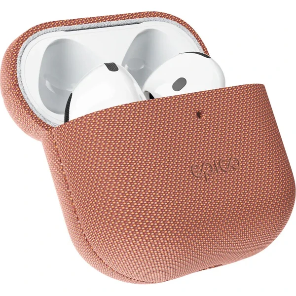Epico SolidWoven Case AirPods 4/4 (ANC)/5 | sienská hnedá | ochrana proti nárazom a poškriabaniu - Puzdra - Obrázok d_905ac268fd1e488386649e15e21f553d