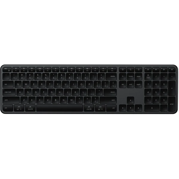 Satechi Slim EX3 bezdrôtová klávesnica - US English - Space Black - Klávesnice - Hlavný obrázok
