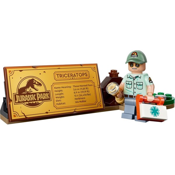 LEGO Jurassic World 77985 Dinosaurom fosílie: Triceratops - LEGO - Obrázok d_90ccf5a4c72340d8a5e51aa87075e846