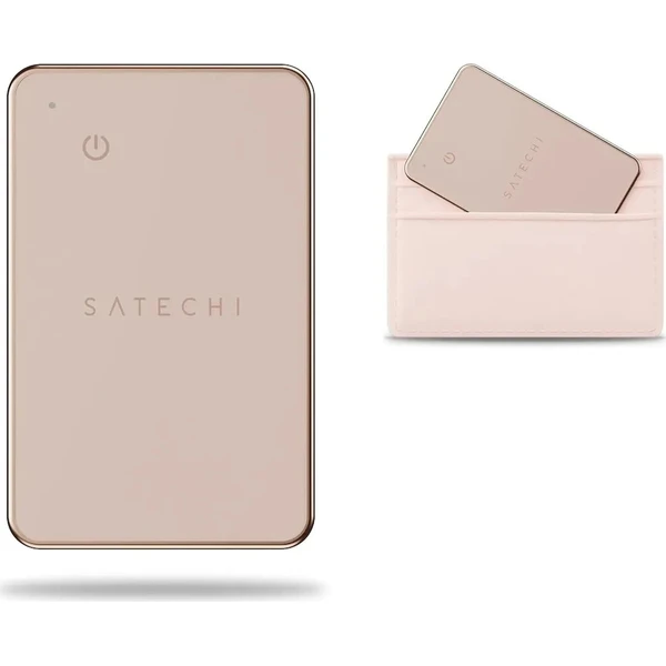 Satechi FindAll Card lokalizátor s Apple FindMy ružový - Lokátory - Hlavný obrázok