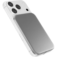iWant by Epico UltraPack Slim 3000mAh hliníková Mag+ bezdrôtová powerbanka strieborná - Powerbanky