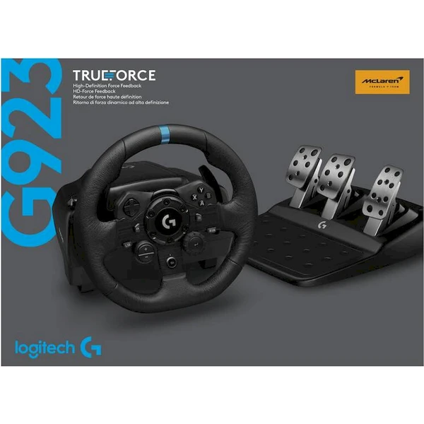 Logitech G923 Racing volant a pedály pro PC černý - Volanty - Obrázok d_91963ecb6eba4346886f3484d86d6c18