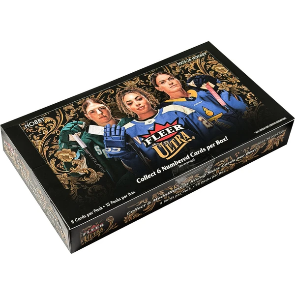 2025-26 Upper Deck Fleer Ultra PWHL Hockey Hobby Box - Zberateľské karty a nálepky - Hlavný obrázok
