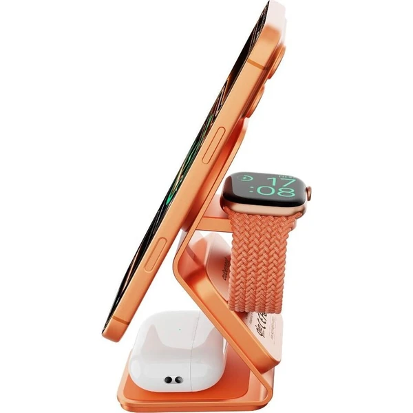 Cubenest SQ314 Qi2.2 (MagSafe) 3v1 nabíjačka (35W) oranžová - Nabíjačky - Obrázok d_92e4ff19332b4155baf043de57f232d6