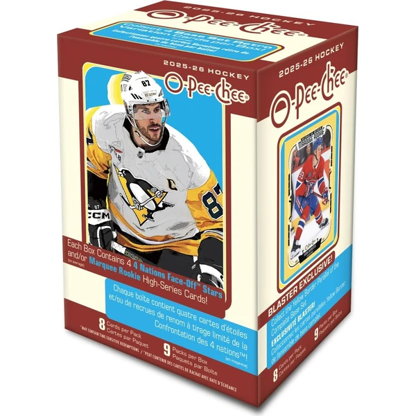 Hokejové karty 2025-26 Upper Deck O-Pee-Chee Hockey Blaster Box - Hokejové karty - Hlavný obrázok