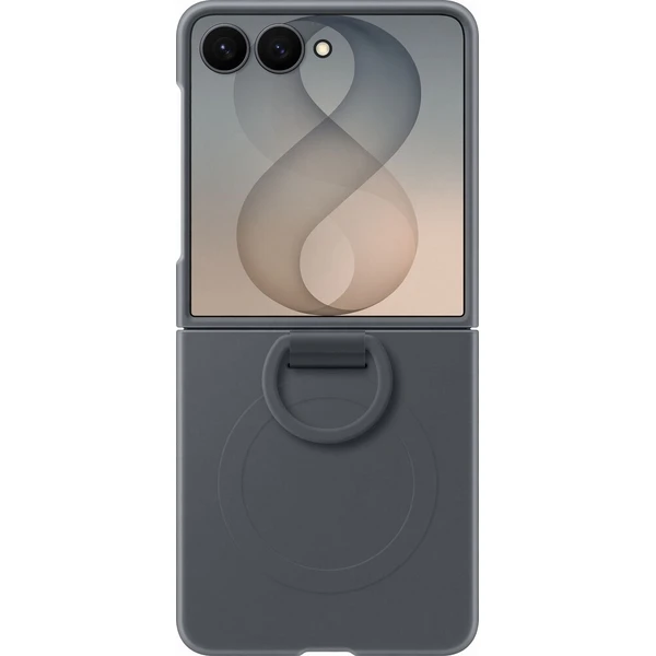 Samsung Silicone Ring Magnet kryt Galaxy Z Flip8 grafitový - Puzdra - Obrázok d_932d21247f38418d86338c01b441c9f0