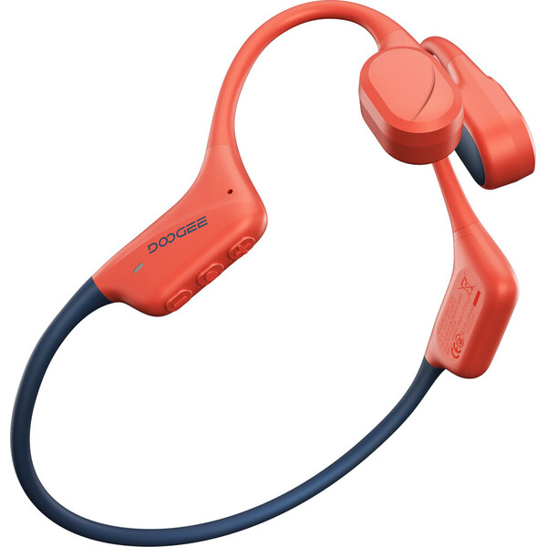 Doogee BoneBeat Swim bezdrôtové slúchadlá červená - Slúchadlá - Obrázok d_93442169cb224f6dada59b4ae007f73b