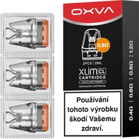 OXVA Xlim CL/V3 Pod Top Fill cartridge 0,8ohm 2ml 3balenie - Cartridge pre elektronické cigarety