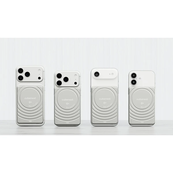CubeNest SQ1B3D SlimDual Qi2/MagSafe powerbanka (5000 mAh) strieborná - Powerbanky - Obrázok d_952b7969821641059c33360b791d9b8c