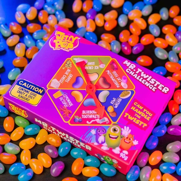 Bonbóny JellyPop Mr. Twister Challenge 90 g - Cukrovinky - Obrázok d_958b1b47e29f458aa52997032e4c05e5