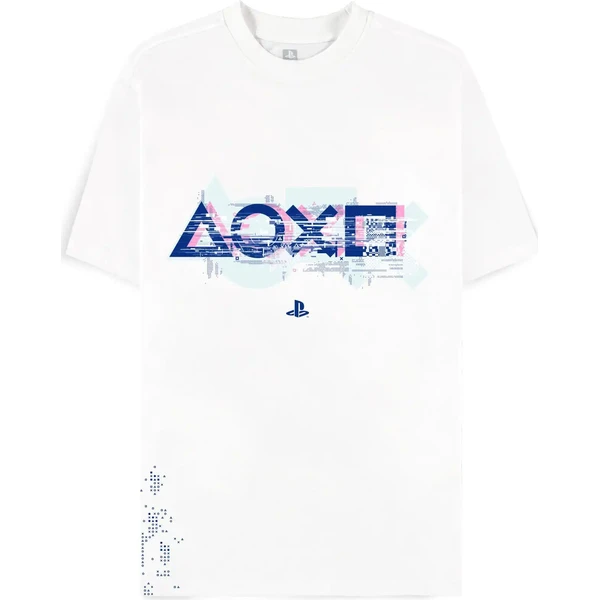 Tričko PlayStation - Glitch Symbols XL - Tričká - Hlavný obrázok