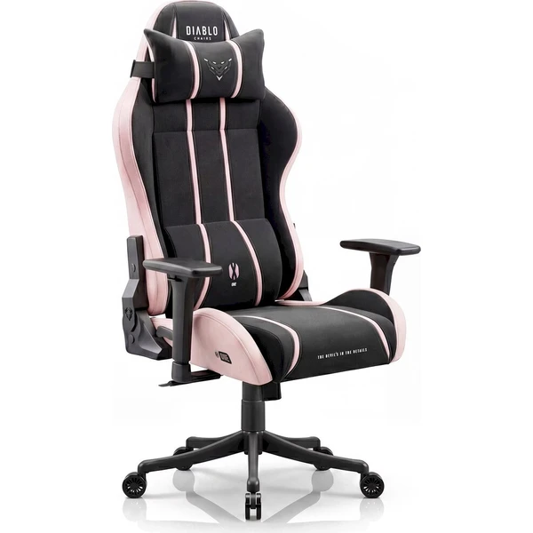 Diablo X-One 2.0 Small herná stolička čierno-ružová - Stoličky - Obrázok d_96393419fd8b43d3b153cbdf66df5857
