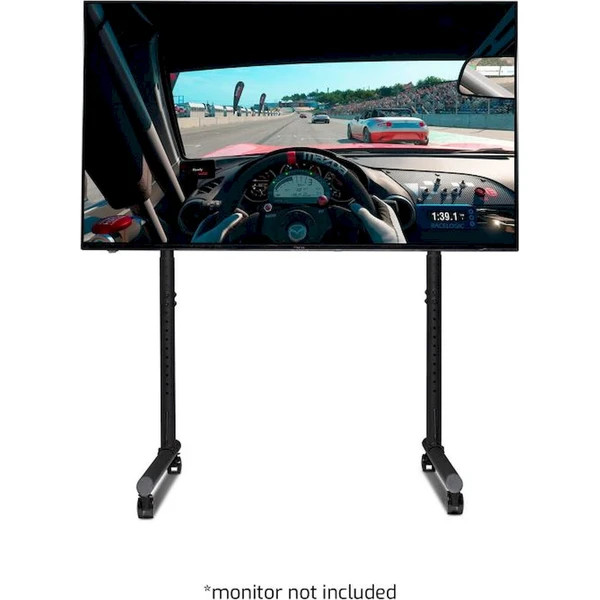 Next Level Racing Round Tube Freestanding Single Monitor Stand, samostatný stojan pro 1 monitor - Diely kokpitu - Obrázok d_964acb909fec46498d58484c6421b554