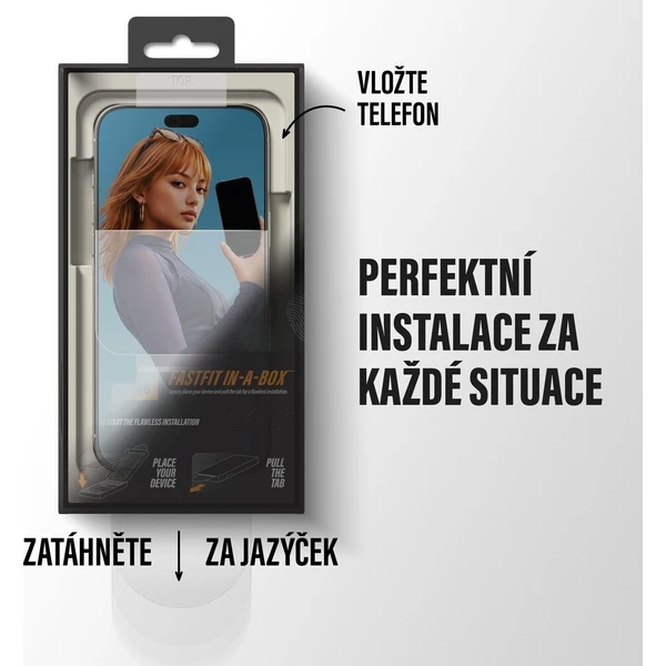 PanzerGlass Anti-Reflective Armor sklo Apple iPhone 18 Pro Max s bezprašným instalačním boxem - Ochranné fólie a sklo - Obrázok d_964f7f5d3c574557a138a00c7d15f4f2