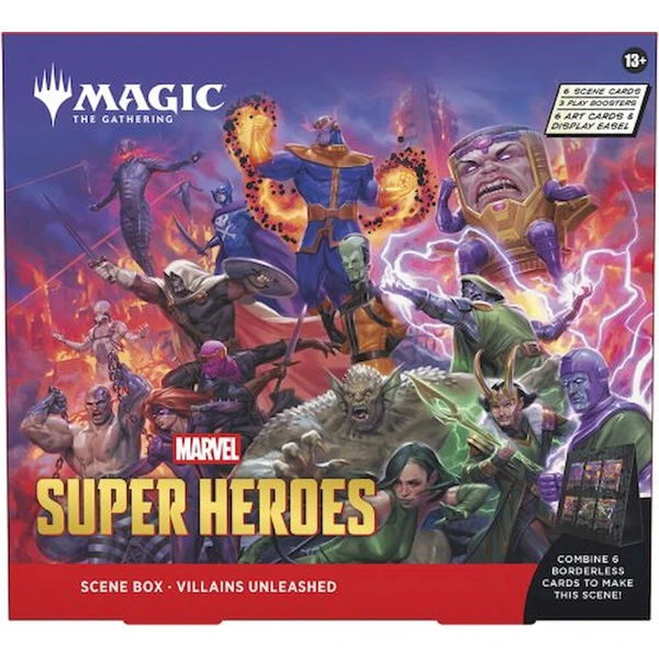 Magic: The Gathering - Marvel Super Heroes Scene Box Villains Unleashed - MTG karty - Obrázok d_966064f78cda4942b6f7aaa911abc03d