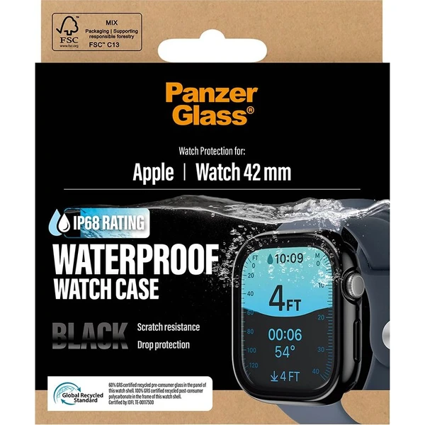 PanzerGlass Waterproof kryt s ochranným sklem Apple Watch 11/10 (42mm) černý - Puzdra - Obrázok d_96650ea9dd1e497eb4a41d789034ea02
