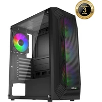 EVOLVEO Xenon 4x ARGB čierna - Počítačové skrine