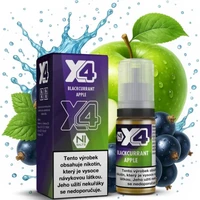 Liquid X4 Bar Juice Čierna ríbezľa a jablko 10ml (20mg) - E-liquidy
