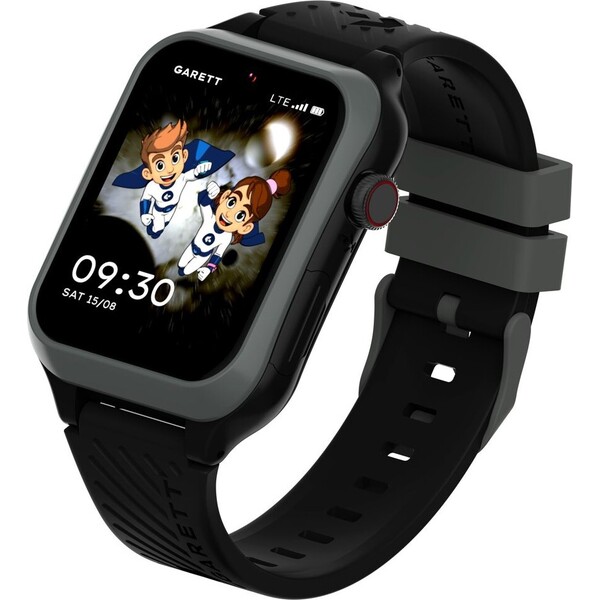 E-shop Garett Kids Essa 2 AI 4G chytré hodinky čierne