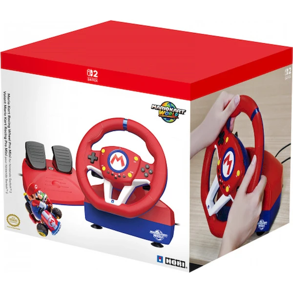 HORI Mario Kart Racing Wheel Pro Deluxe volant - Volanty - Obrázok d_977df628799d44f1b04e0482ae63e940
