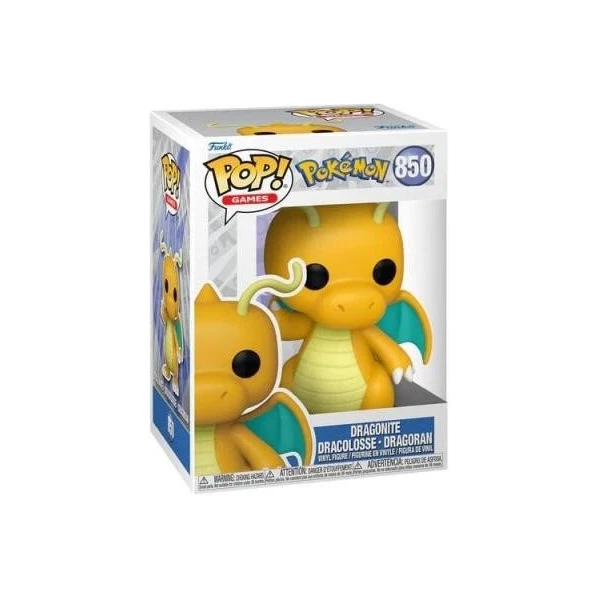 Funko POP! Pokemon - Dragonite(EMEA) 9 cm - Funko POP! - Obrázok d_9789db26fc524d58becd31a678881af0