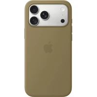 iPhone 18 Pro Max Silicone Case with MagSafe - Olive - Puzdra