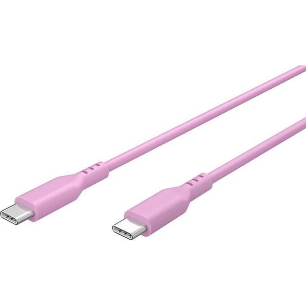 PremiumCord USB-C/USB-C napájací kábel 60W 1,5m ružový - Káble a redukcie - Hlavný obrázok
