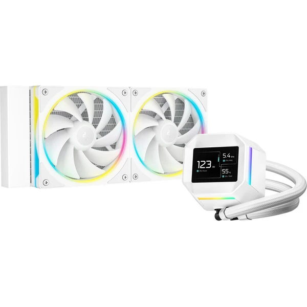 DEEPCOOL LM240 WH biely - Chladiče - Hlavný obrázok