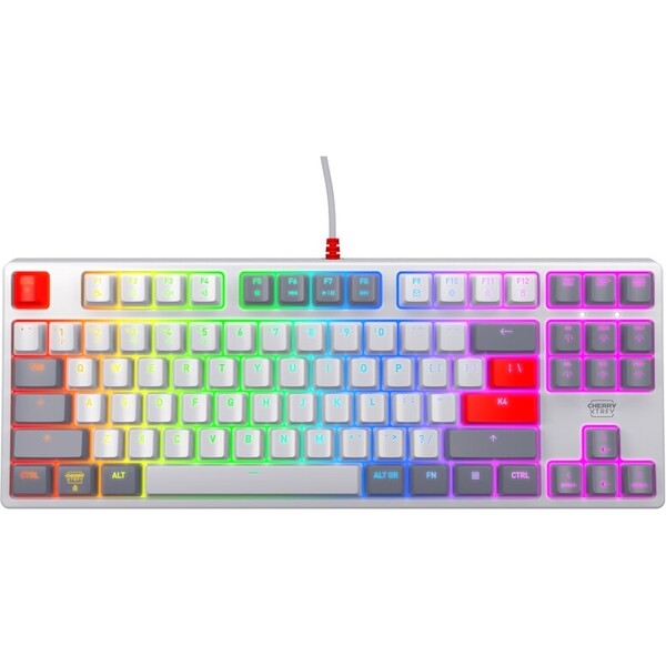 E-shop CHERRY XTRFY K4V2 herná klávesnica retro šedá
