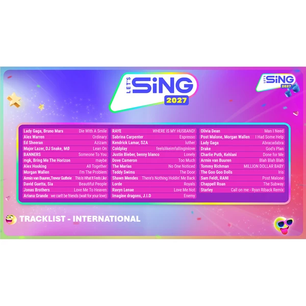 Let’s Sing 2027 (Game-key card)(Switch 2) - Hry na Nintendo Switch 2 - Obrázok d_97d63c87d79347df8735c7442be749cd