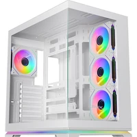 Krux Atron ARGB ATX skriňa biela - Počítačové skrine