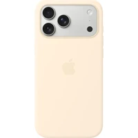 Apple silikonový kryt s MagSafe na iPhone 17 Pro Max vanilkový - Puzdra