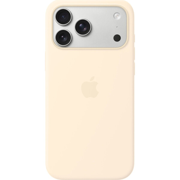 E-shop Apple silikonový kryt s MagSafe na iPhone 17 Pro Max vanilkový