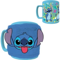 Hrnček s návlekom Pyramid International Lilo a Stitch - Stitch modrý 440 ml - Hrnčeky