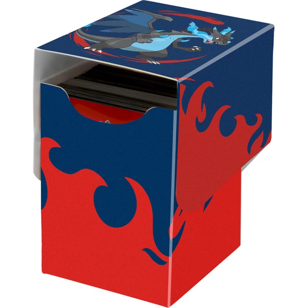 Pokémon UP: Mega Charizard X - Deck Box na 100 kariet - Albumy na karty - Obrázok d_98293ade43224ce5b54b8c2be0271e30
