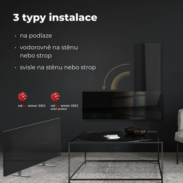 AENO GH2S inteligentný ohrievač 700W čierny - Ohrievače - Obrázok d_98e2d4567dc5488c983b6925213585dc