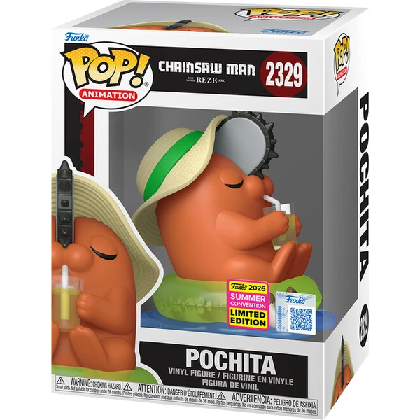 Funko POP! #2329 Animation: Chainsaw Man - Pochita so slameným klobúkom - Funko POP! - Obrázok d_994138c974354269a916198cf0e7e473