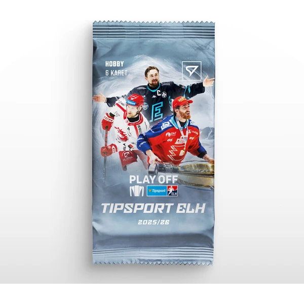 Hokejové karty SportZoo Tipsport ELH 2025/26 Play Off Hobby balíček - Hokejové karty - Hlavný obrázok