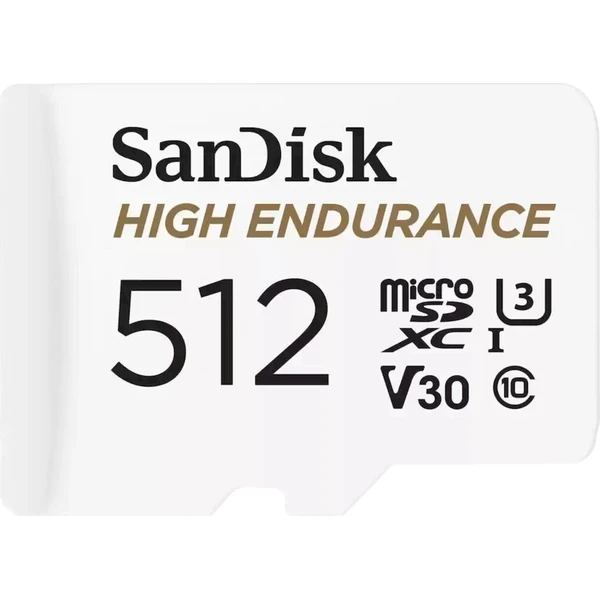 SanDisk High Endurance microSDXC 512GB + SD adaptér - Pamäťové karty - Hlavný obrázok