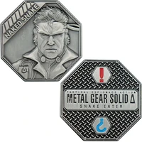 Zberateľská minca Fanattik Metal Gear Solid Delta - Naked Snake Limited Edition - Mince