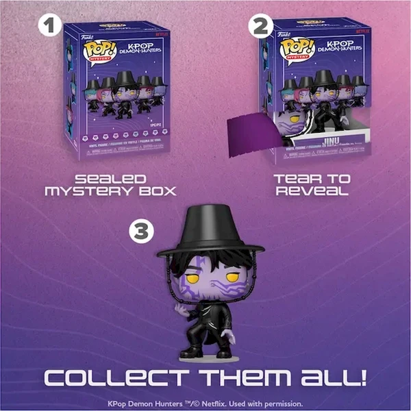 Funko POP! Mystery: K-Pop Demon Hunters (Šance na chase) - Funko POP! - Obrázok d_9a0692ae99ee4d61a33411049fca5344