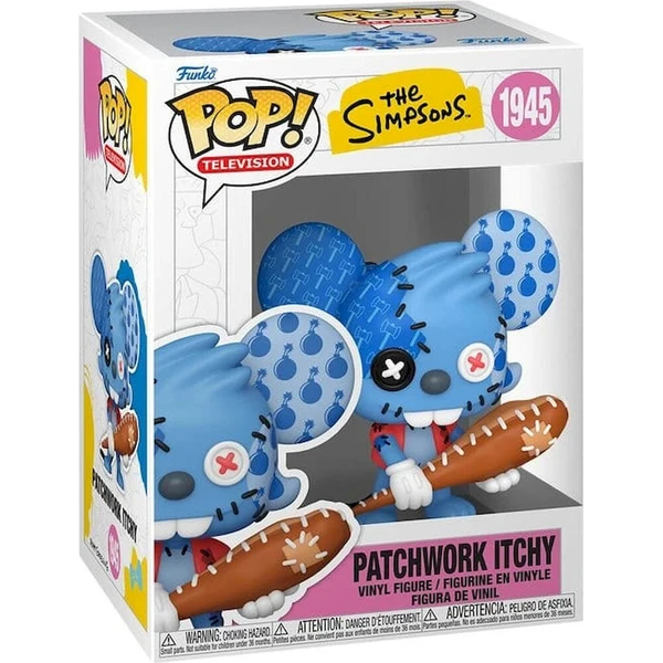 Funko POP! #1945 Animation: Simpsons - Itchy Patchwork - Funko POP! - Obrázok d_9a814c23e4764d1db63d83844089f80f
