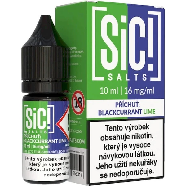 SIC! SALTS Blackcurrant Lime (20mg) - E-liquidy - Hlavný obrázok