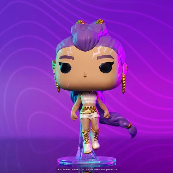 POP Animation: KPOP Demon Hunters - Rumi (šanca na Chase) (Glow) - Funko POP! - Obrázok d_9aacd22d2181441a87e62daa5961e543