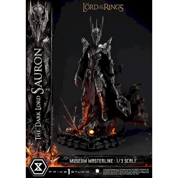 Socha Lord of the Rings Museum Masterline Series Statue 1/3 The Dark Lord Sauron 117 cm - Sochy a sošky - Hlavný obrázok